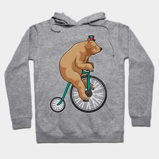 Bear at Circus with Bicycle Hoodie